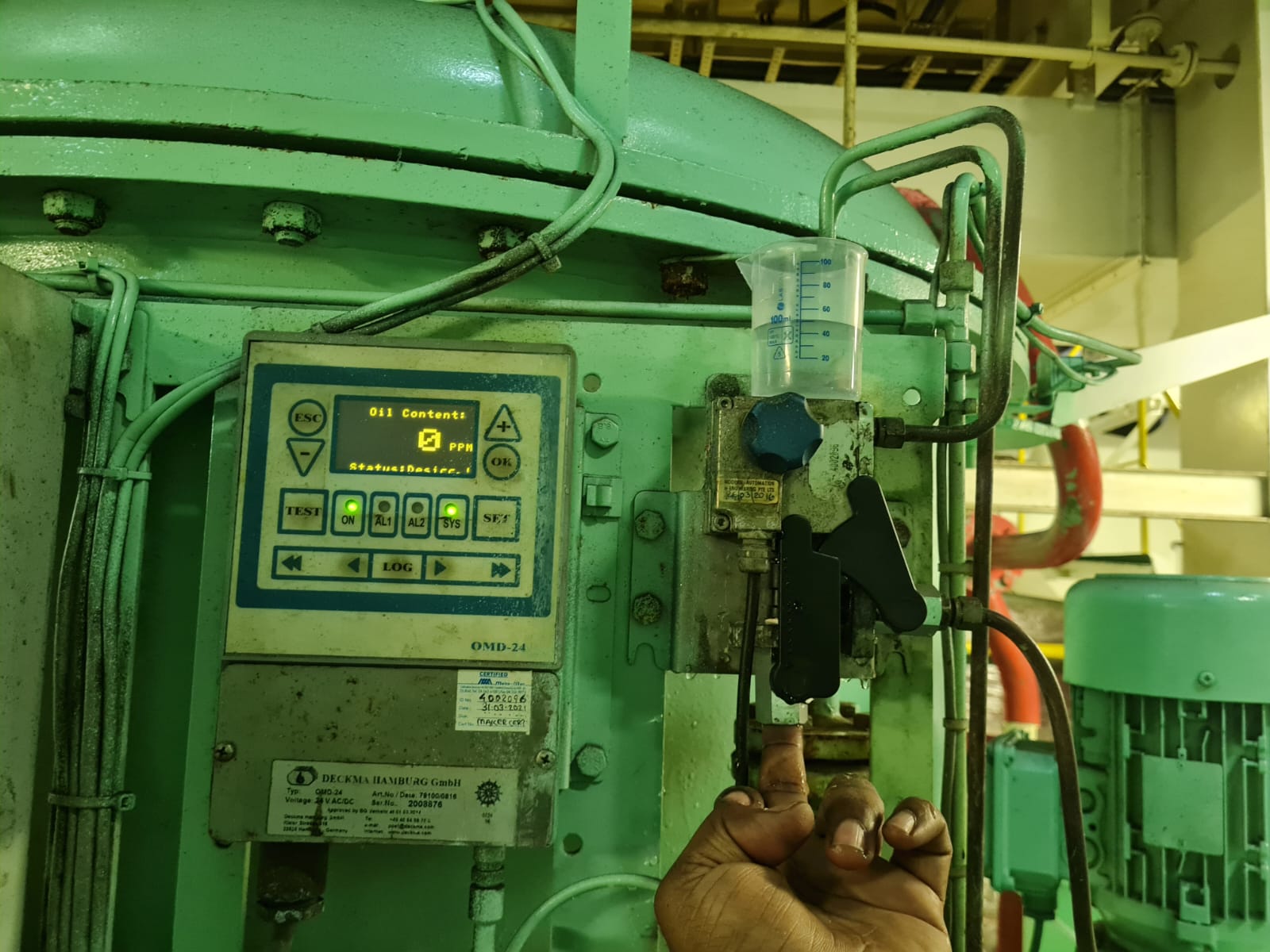 Blog RWO Oily Water Separator Health Check & Calibration